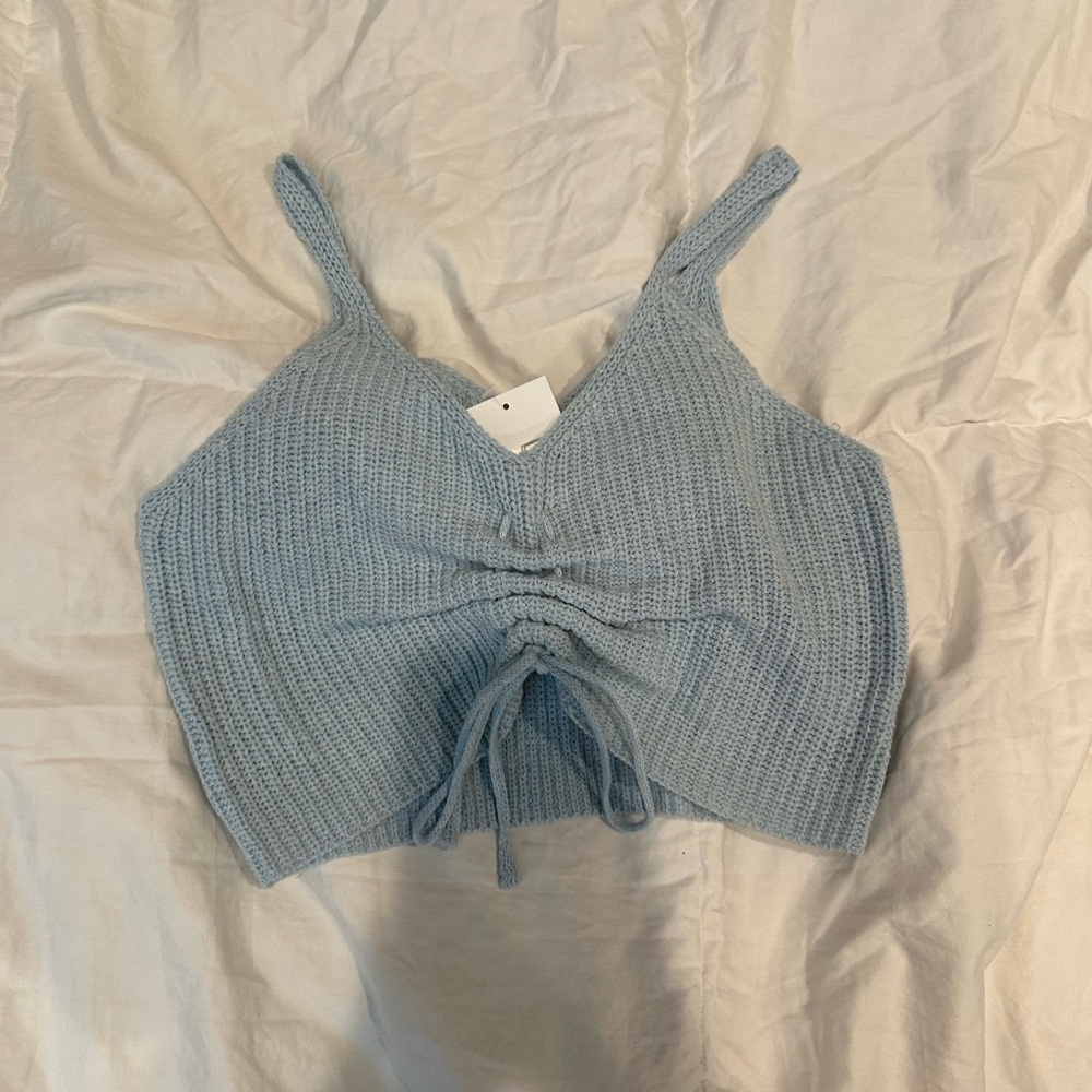 Crunched tank top